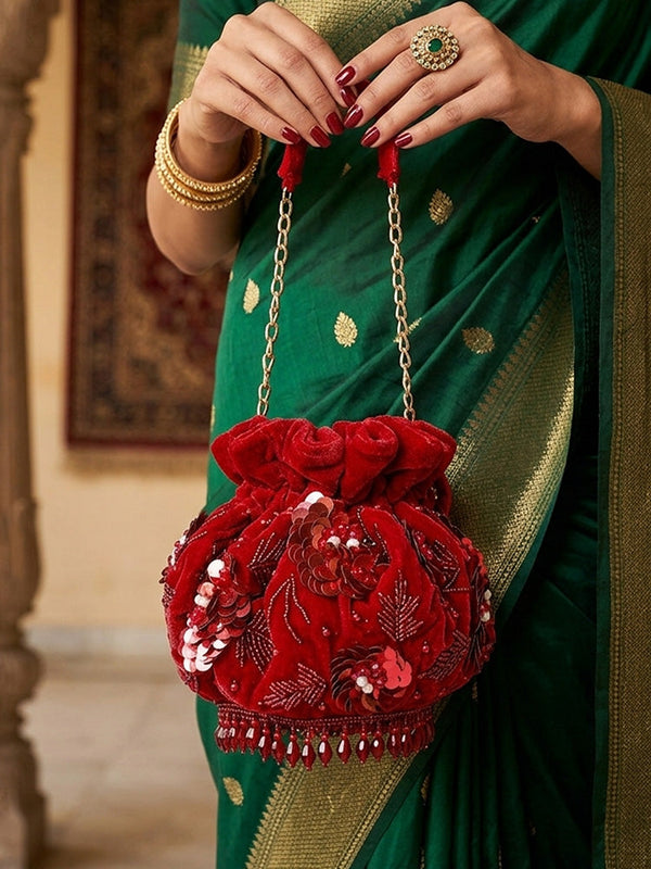 Flower Lotus Clutch