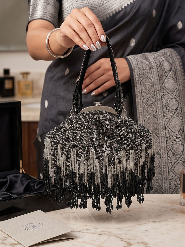 Handcrafted Beaded Evening Clutch