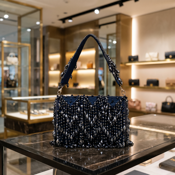 Designer Crystal Flap Bags