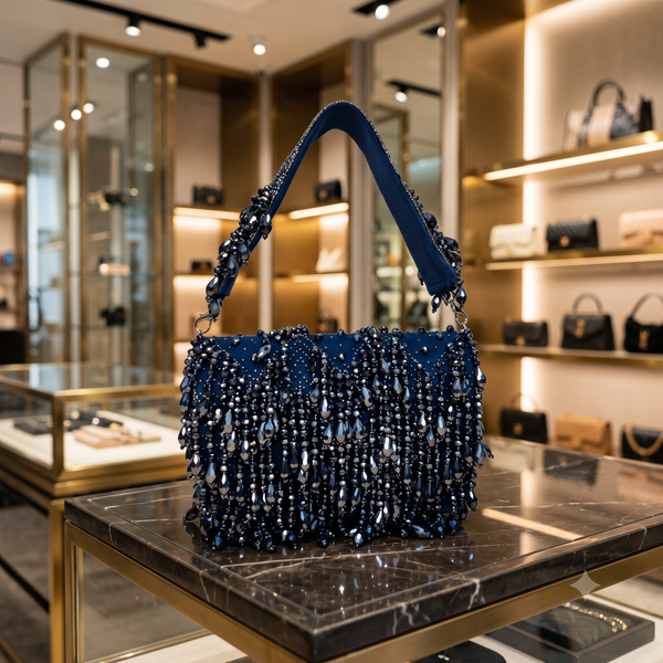 Designer Crystal Flap Bags