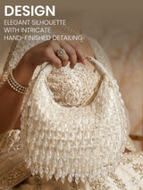 Women White Potli - Off White