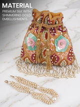 Women's Golden Potli - Feature View 3