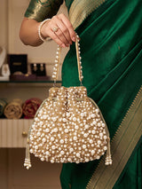 Pearl Potli Bag - Feature View 7