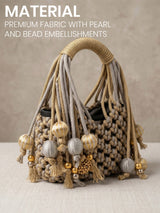 Women Gold Messenger Bag - Feature View 6