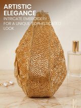 Handcrafted Embroidered Women Clutch Bag - Feature View 3