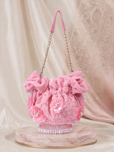 Flower Lotus Clutch - Feature View 7