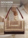 Kadisha Embroidered Evening Handbag for Women
