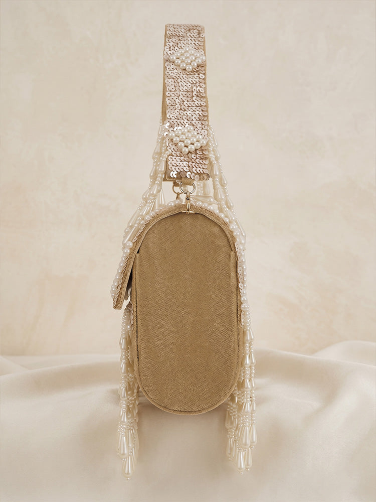 Women's Handcrafted Handbag - Off White