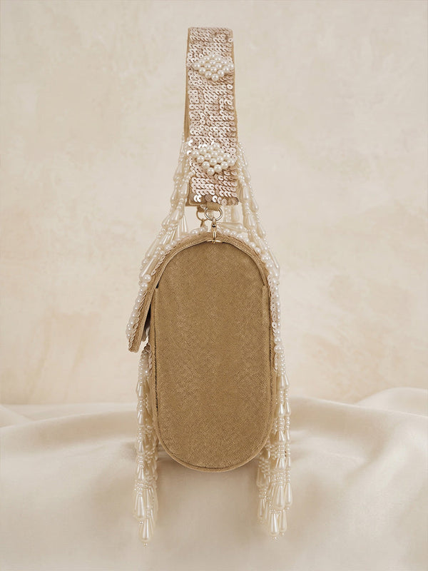 Women's Handcrafted Handbag - Off White