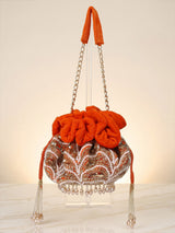 Lotus Clutches Hand Bag - Feature View 4