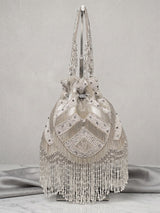 Nalki Beaded Evening Potli - Feature View 9