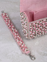Designer Pearl Clutch Bag - Feature View 3