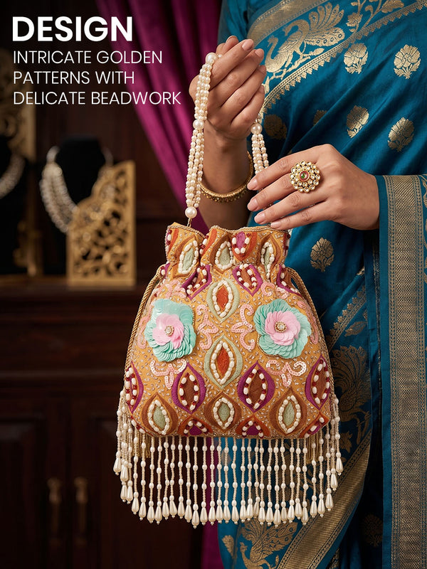 Women's Golden Potli