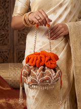 Lotus Clutches Hand Bag - Feature View 5