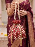Women's Red Potli