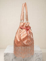 Nalki Beaded Evening Potli - Feature View 5