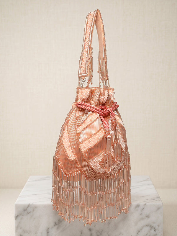 Nalki Beaded Evening Potli