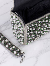 Designer Pearl Clutch Bag - Feature View 7
