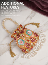 Women's Golden Potli - Feature View 4