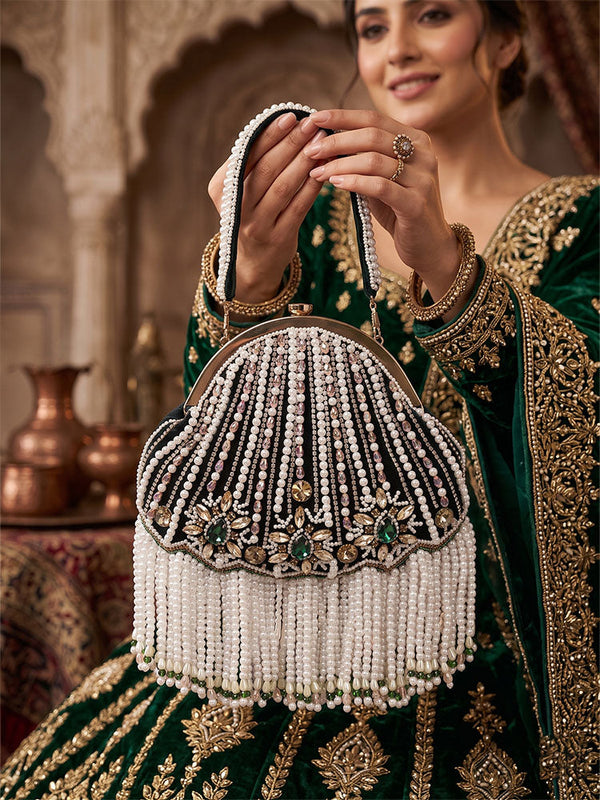 Women's Embroidered Shoulder Bag