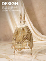 Royal Zari Potli Bag - Feature View 12