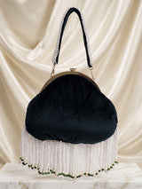 Women's Embroidered Shoulder Bag - Feature View 4