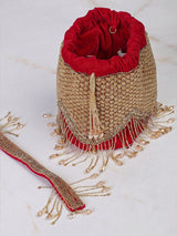 Royal Zari Potli Bag - Feature View 11