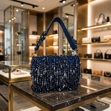 Designer Crystal Flap Bags