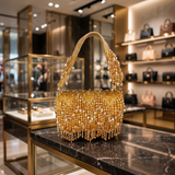 Designer Crystal Flap Bags