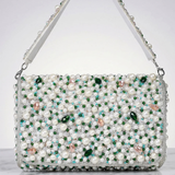 Designer Pearl Clutch Bag