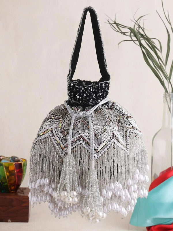 Designer Jhallar Potli Bag