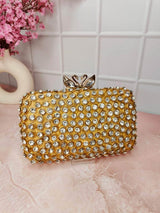 Oval Women Clutch - Brown | HAQEEBA STUDIO