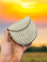 Mini Pearl Bag - View 2 | HAQEEBA STUDIO